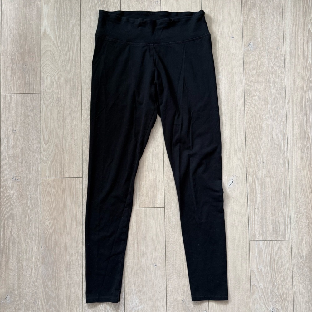 Aerie Chill Play Move Black Leggings Women’s Size Medium
